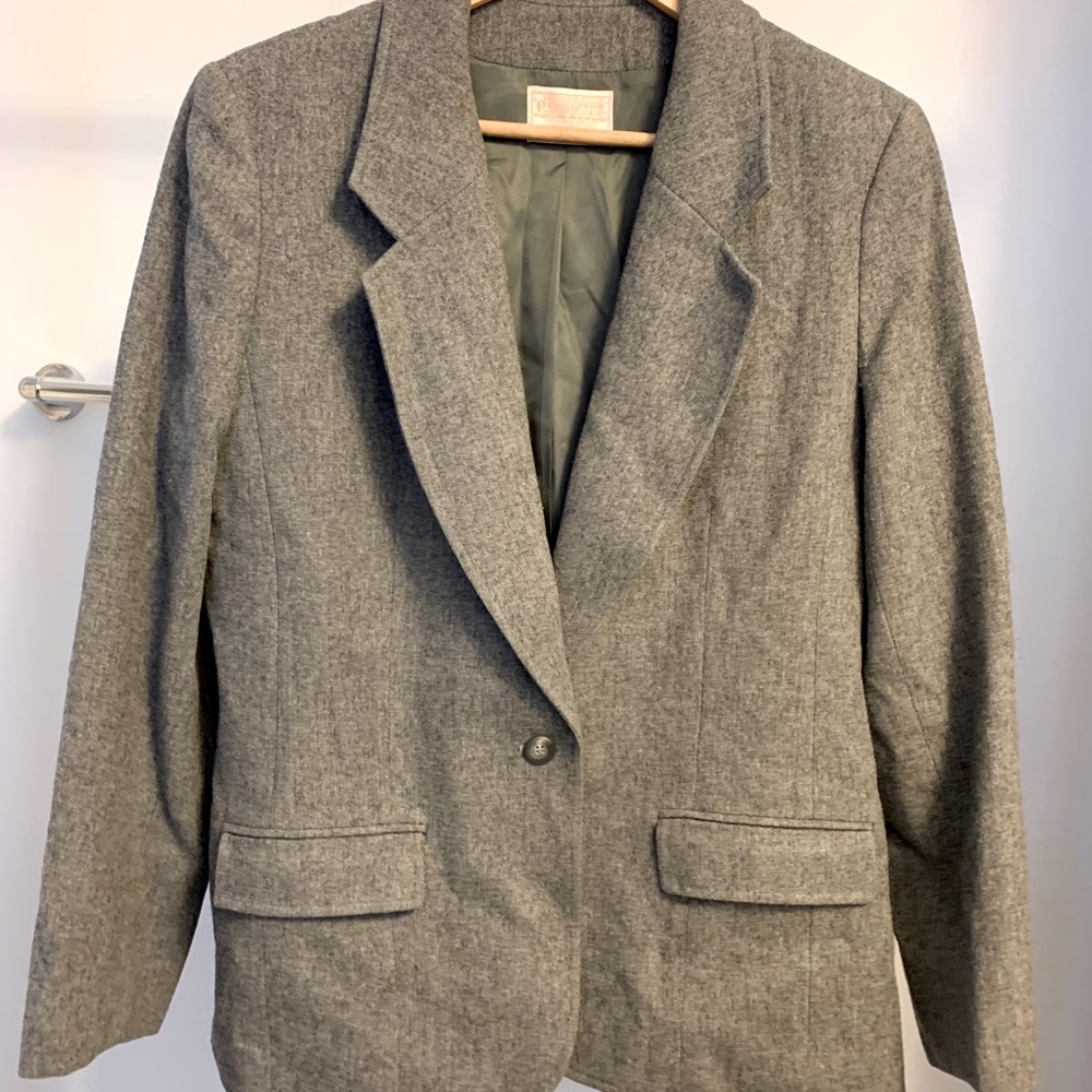 Pendleton wool blazer